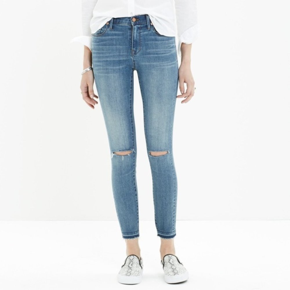 Madewell High Riser Skinny Jeans